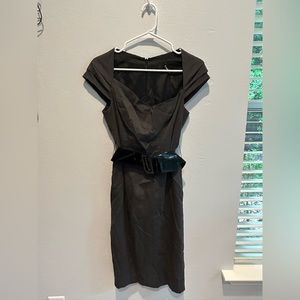 Bebe Addiction Dress Mini Black with belt
